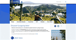 Desktop Screenshot of eurovelo.com
