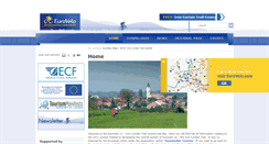 Desktop Screenshot of ironcurtaintrailcentral.eurovelo.org