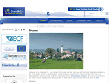 Tablet Screenshot of ironcurtaintrailcentral.eurovelo.org
