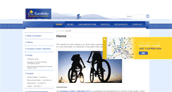 Desktop Screenshot of eurovelo.org