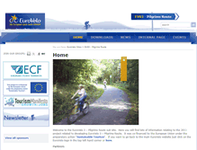 Tablet Screenshot of pilgrim-route.eurovelo.org